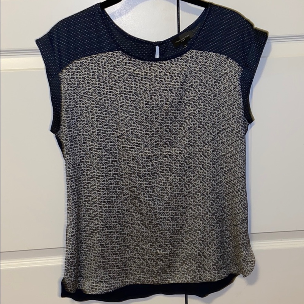 The Limited Cap Sleeve pattered shirt